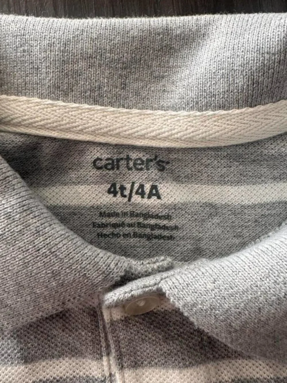 Carters Polo Shirt Boys 4T